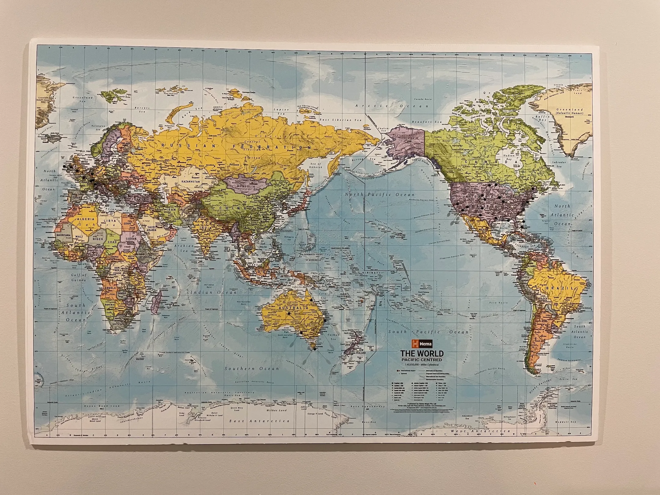 A world map