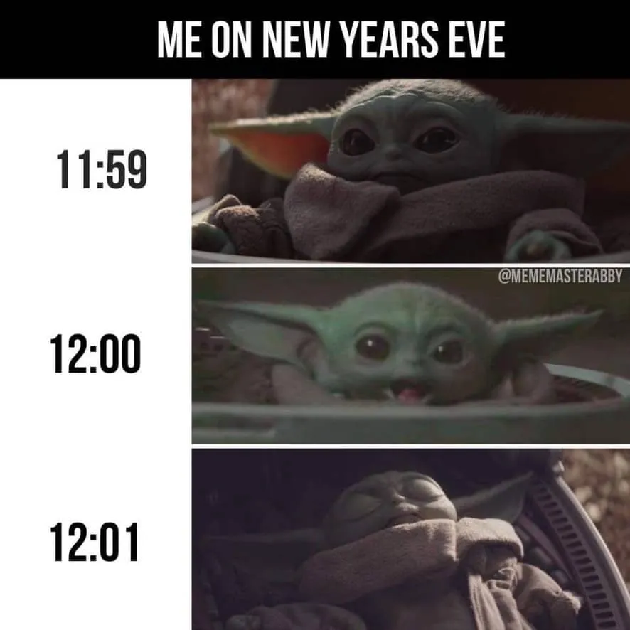 A Baby Yoda meme