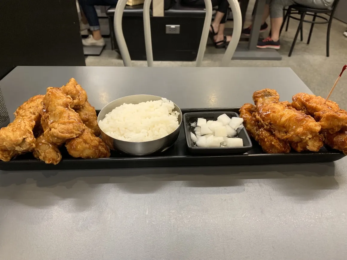 Korean fried chicken