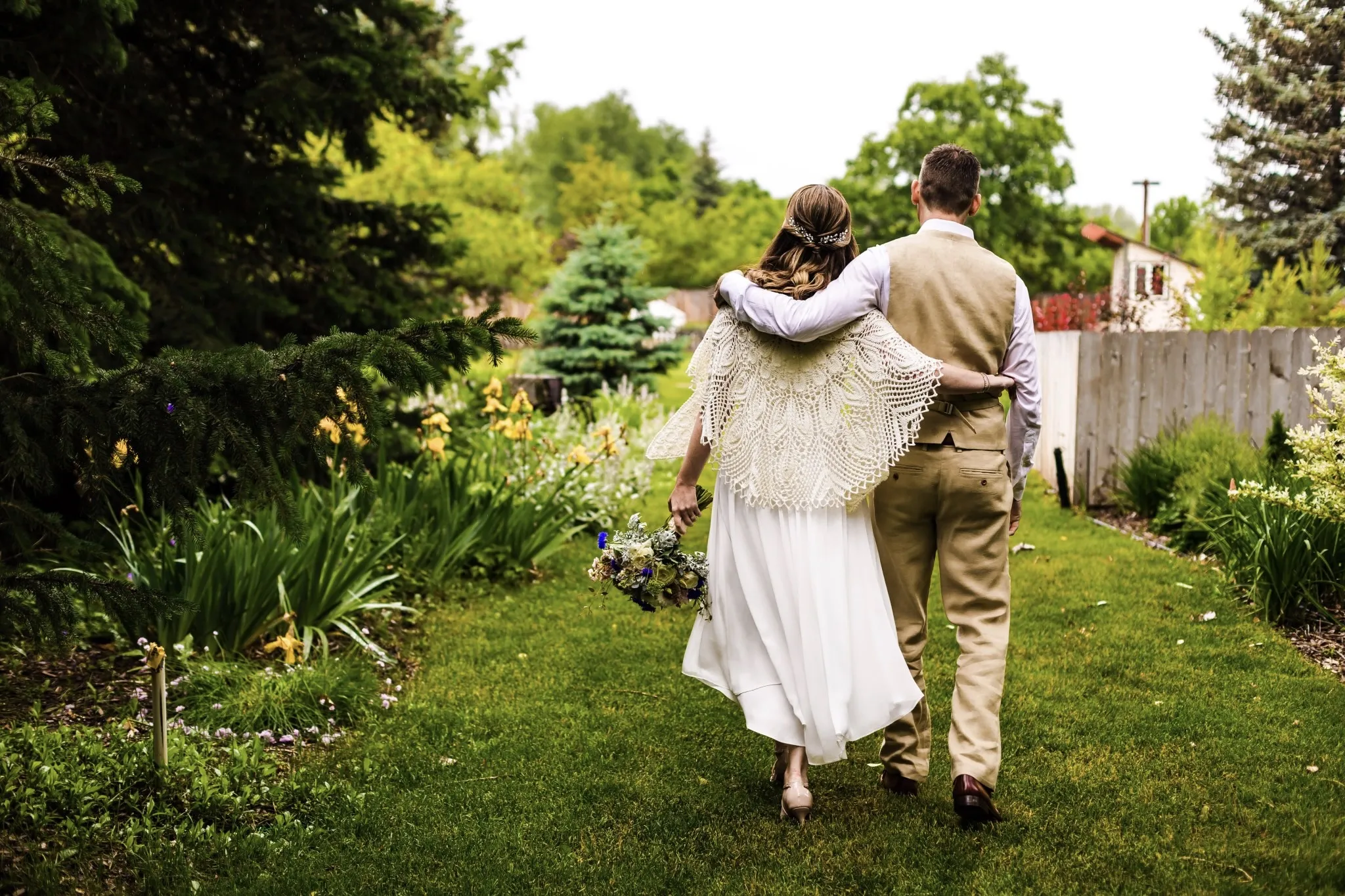 A wedding photo