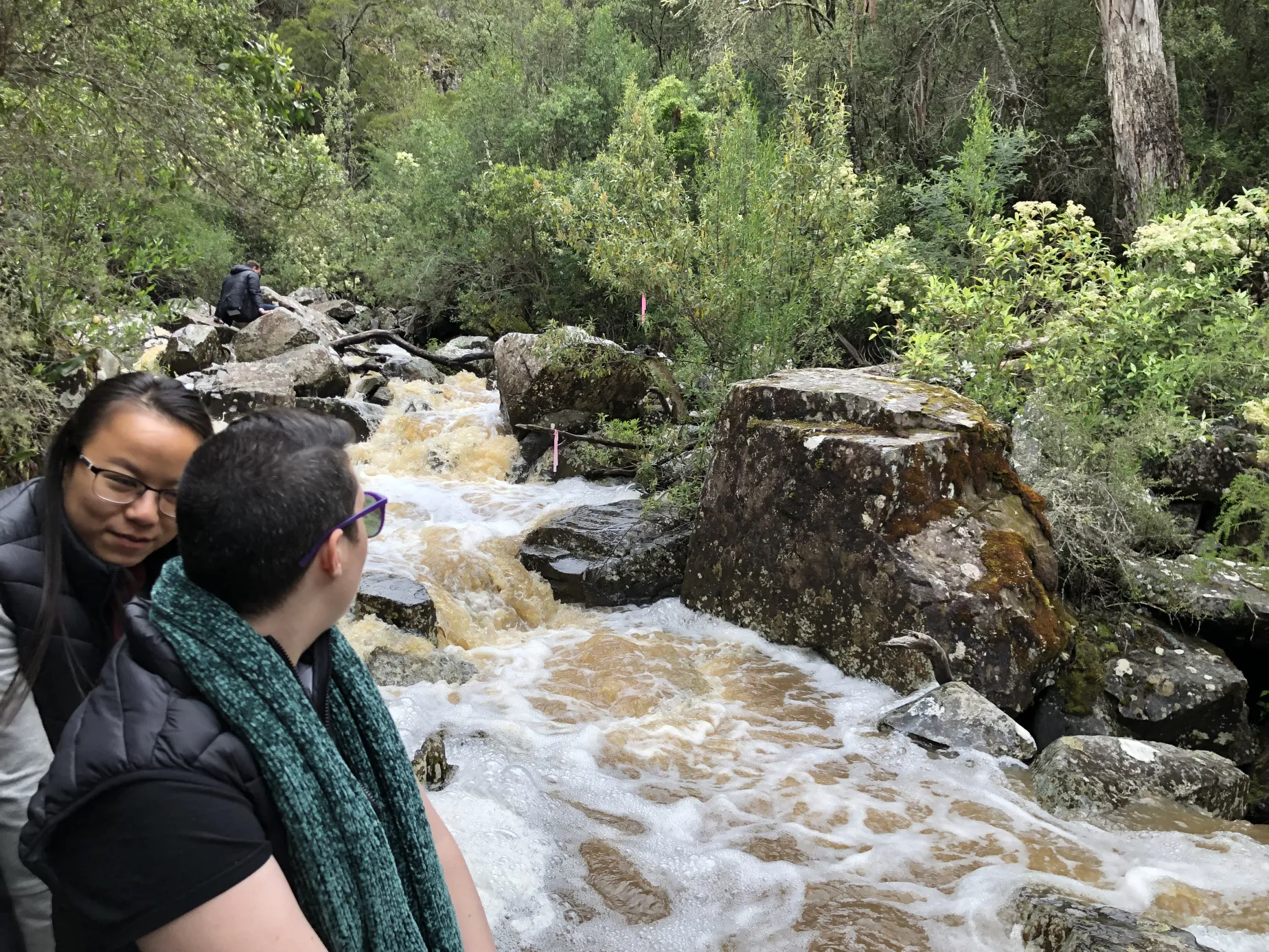 People hiking