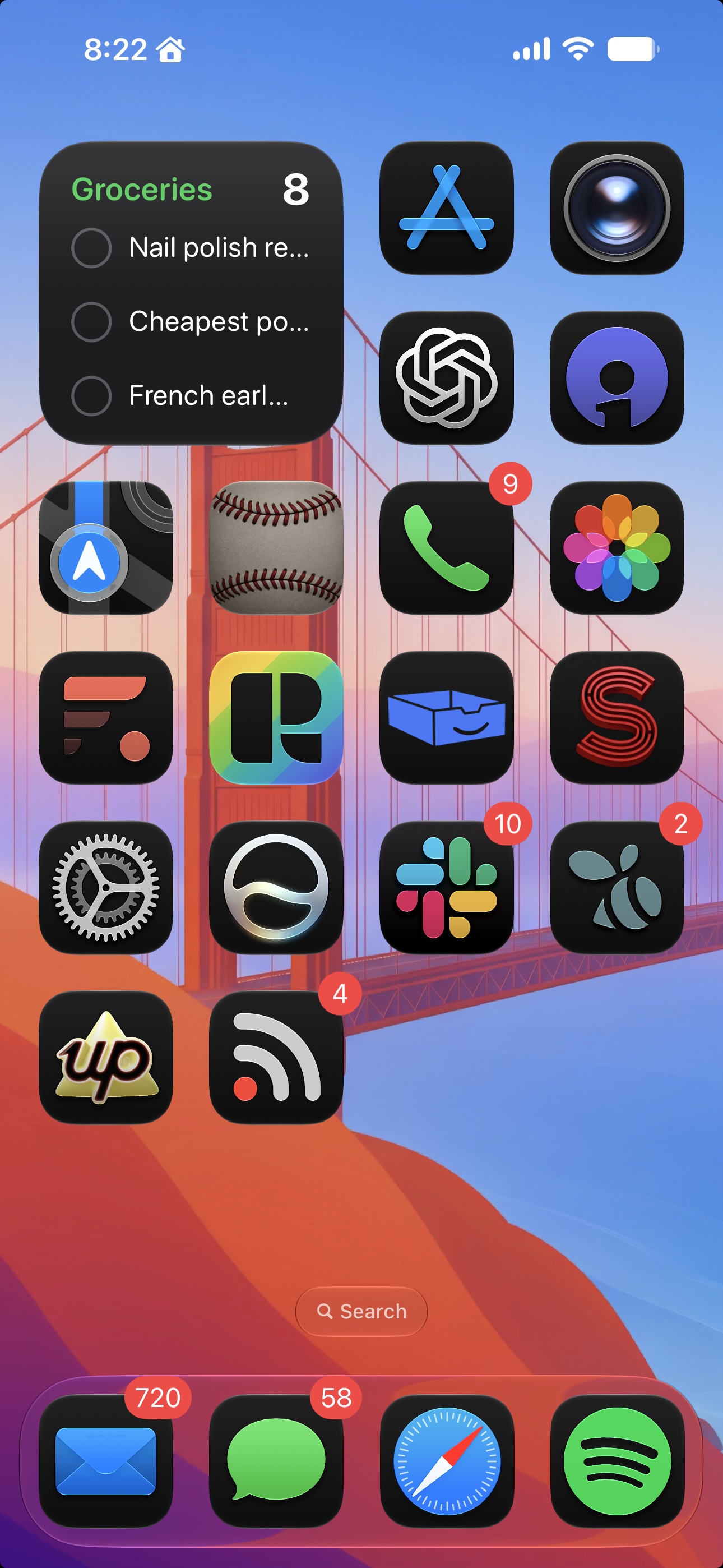 Homescreen 1