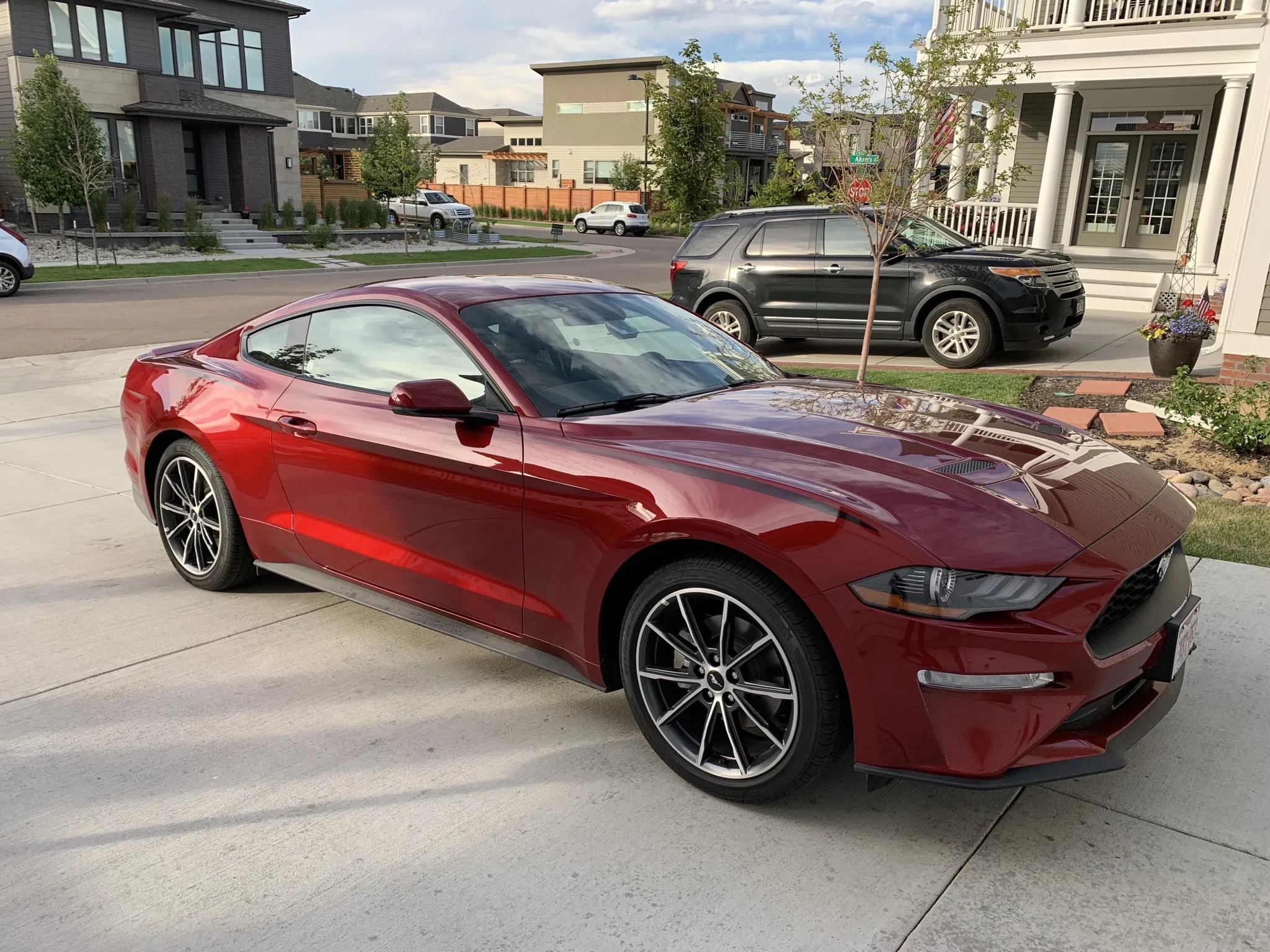 A Ford Mustang