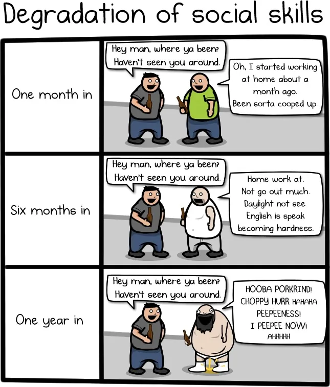 A webcomic from The Oatmeal